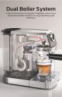 HiBREW H13A 3in1 Félautomata Espresso Cappuccino Latte Kávéfőző