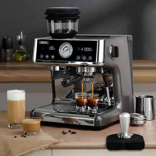 HiBREW H7A Barista Duo darálós presszókávéfőző 58mm