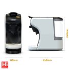 Újracsomagolt HiBREW H1A multikapszulás kávéfőző Hot/Cold (fekete)