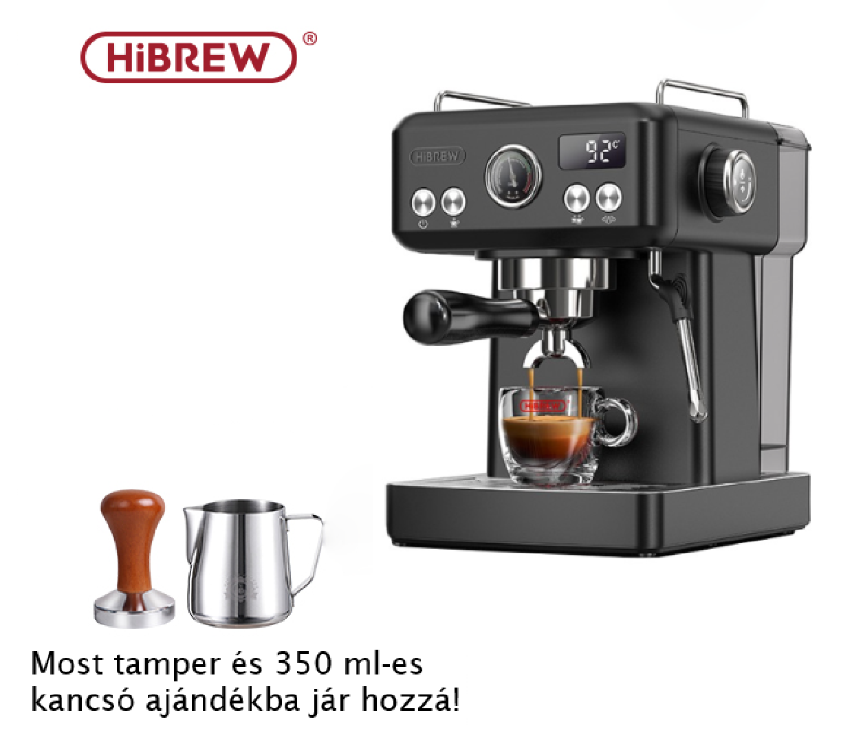 HiBREW H10A tamperrel, kancsóval