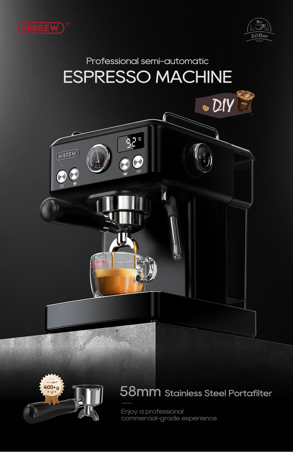 H10A Espresso Machine