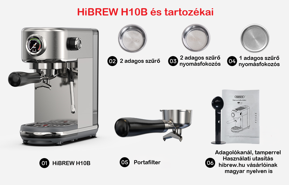 H10B tartozékok